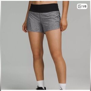 Lululemon Athletica Speed Up High Rise Lined Shorts.